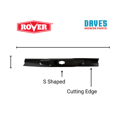 Rover 42 Inch Ride On Mower Standard Blade | DMP_BLR8701 replaces BLR8701