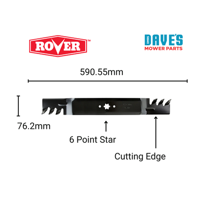 Rover 46 Inch Ride On Mower Gator Blade | DMP_BLR8479 replaces 942-04268