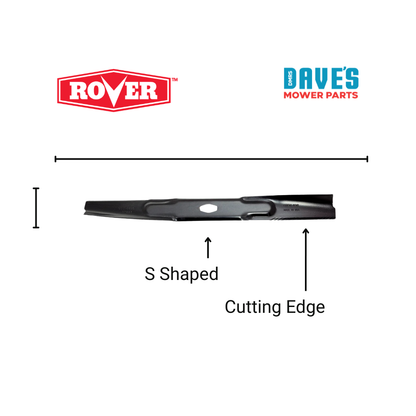 Rover Ride On Mower Blade 46 Inch | DMP_BLR8756 replaces BLR8756