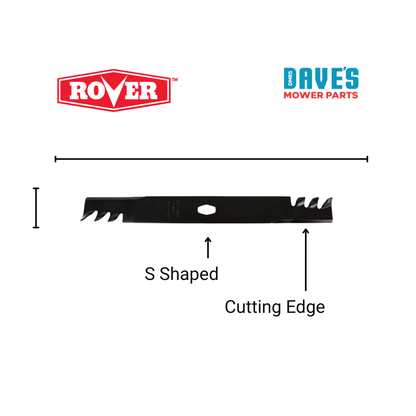 Rover 46 Inch Ride On Mower Gator Blade | DMP_BLR8730 replaced 742P05510X