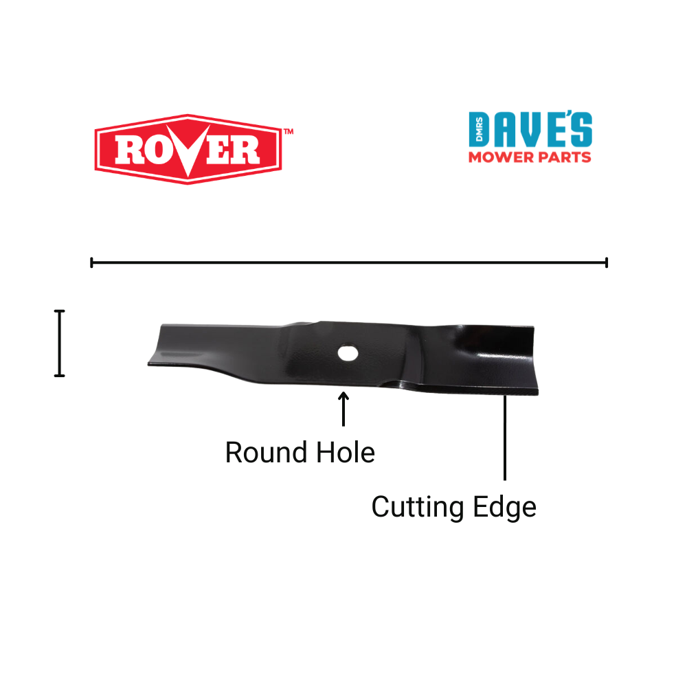 Rover 44 Inch Ride On Mower Standard Blade | DMP_02005020-0637 replaces 02005020-0637