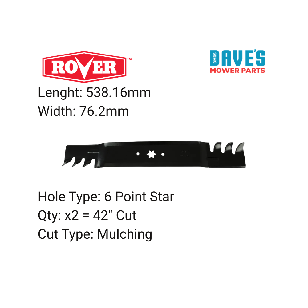 Rover 42 Inch Ride On Mower Gator Blade 42 | DMP_BLR8170 replaces 942-04126