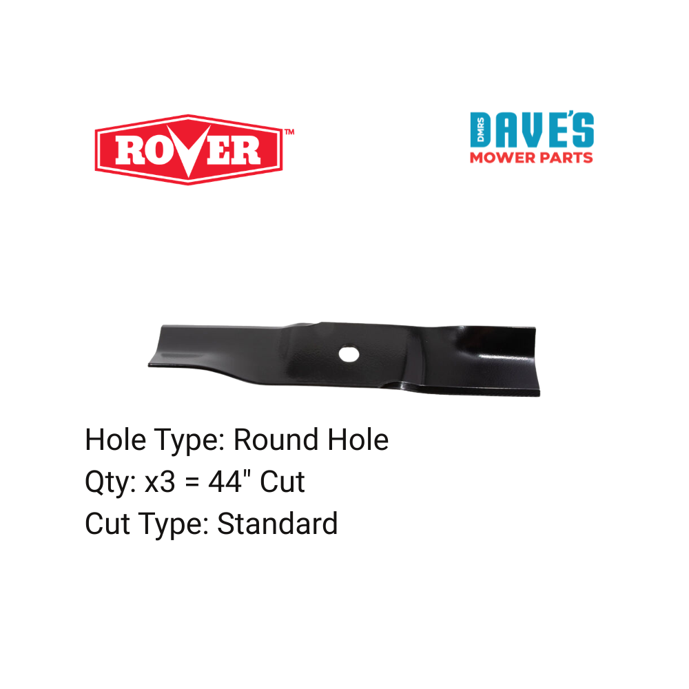 Rover 44 Inch Ride On Mower Standard Blade | DMP_02005020-0637 replaces 02005020-0637