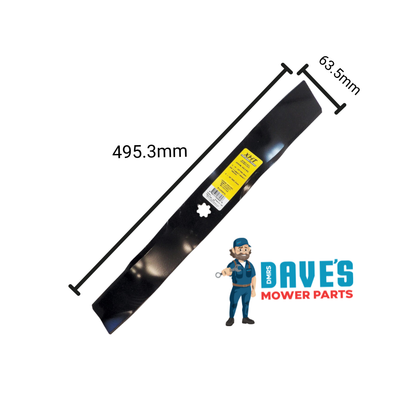 John Deere Ride On Mower Mulching Blade 38 Inch | DMP_B1JD5015 replaces AM137325