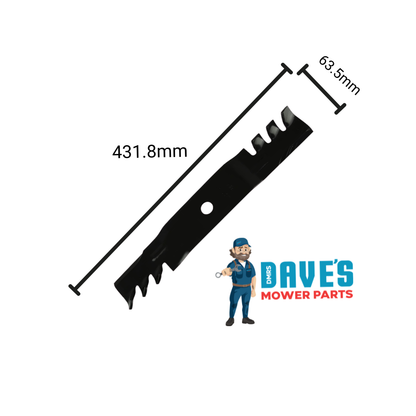 John Deere Ride On Mower Gator Blade 48 Inch | DMP_BLR8192 replaces M127673
