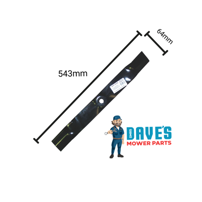 John Deere Ride On Mower Mulching Blade 42 Inch | DMP_BLR6337 replaces M139802
