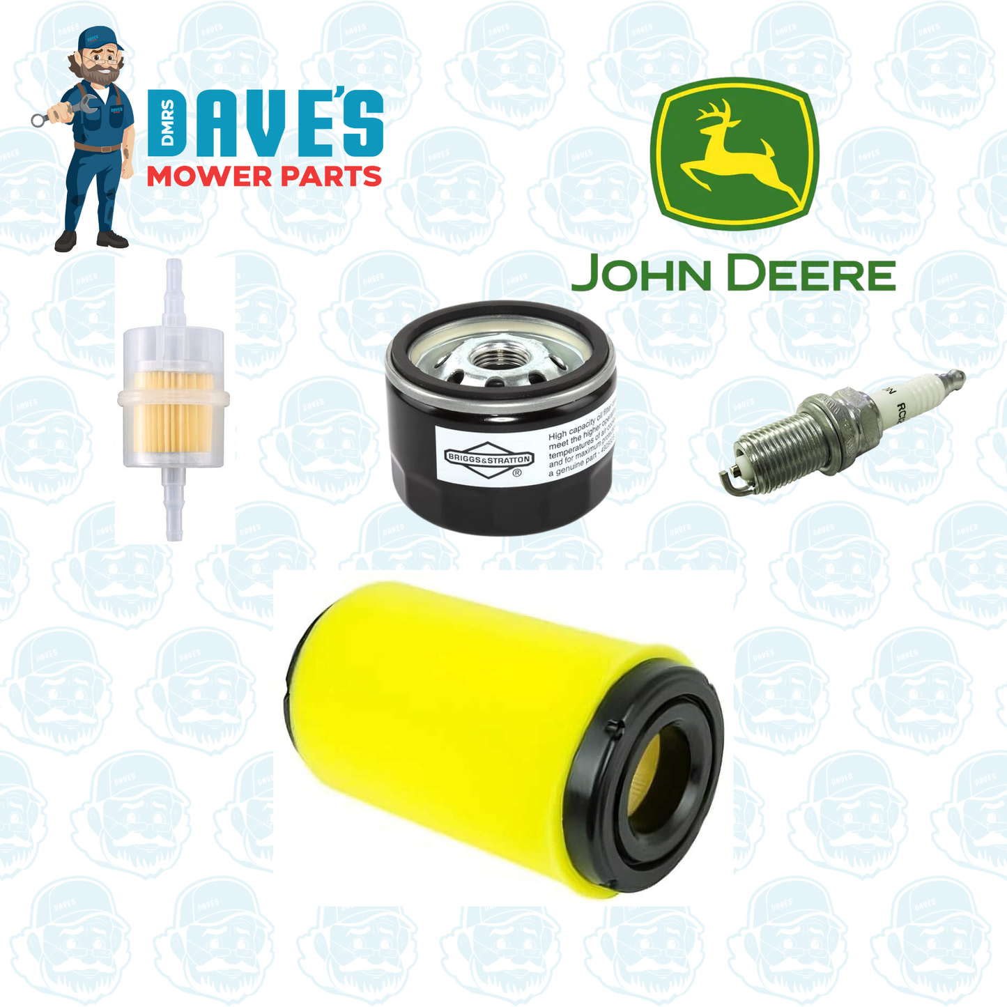 Service Kit to suit	Briggs & Stratton 13.5-17.5HP