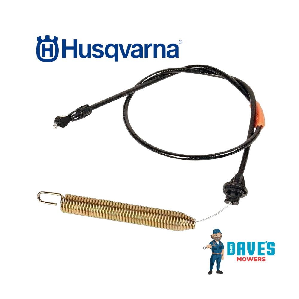 Husqvarna Ball End Deck Engagement Cable | DMP_CAC7837 Fits Husqvarna Craftsman Ride On Mowers