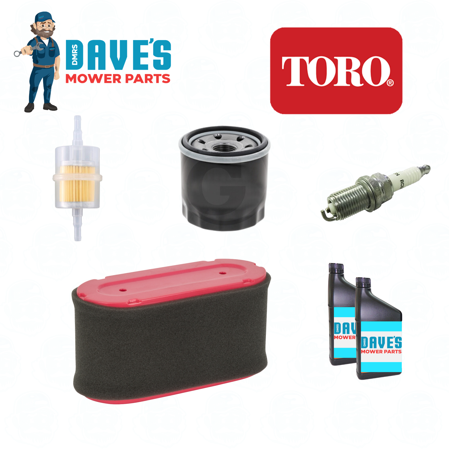 Service Kit to suit	Toro Time Cutter Multiple Models