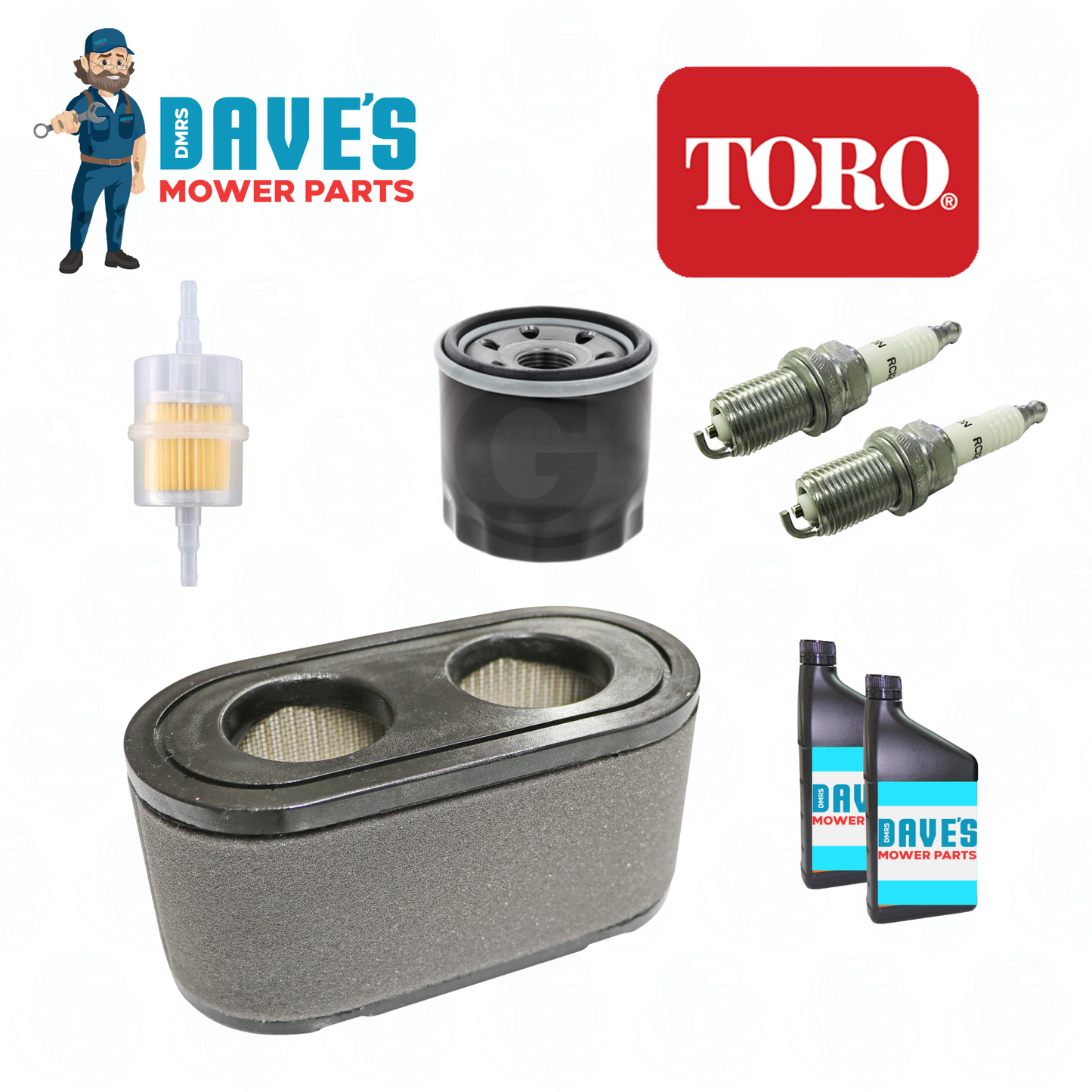 Service Kit to suit	Toro TimeCutter V-Twin Engine