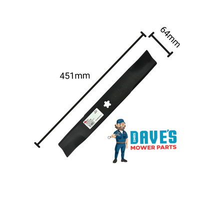 Husqvarna Ride On Mower Standard Blade 52 Inch | DMP_BLR7541 replaces 574870801