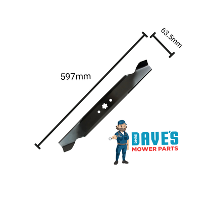Cub Cadet Ride On Mower Standard Blade 46 Inch | DMP_BLR7709 replaces 942-04244