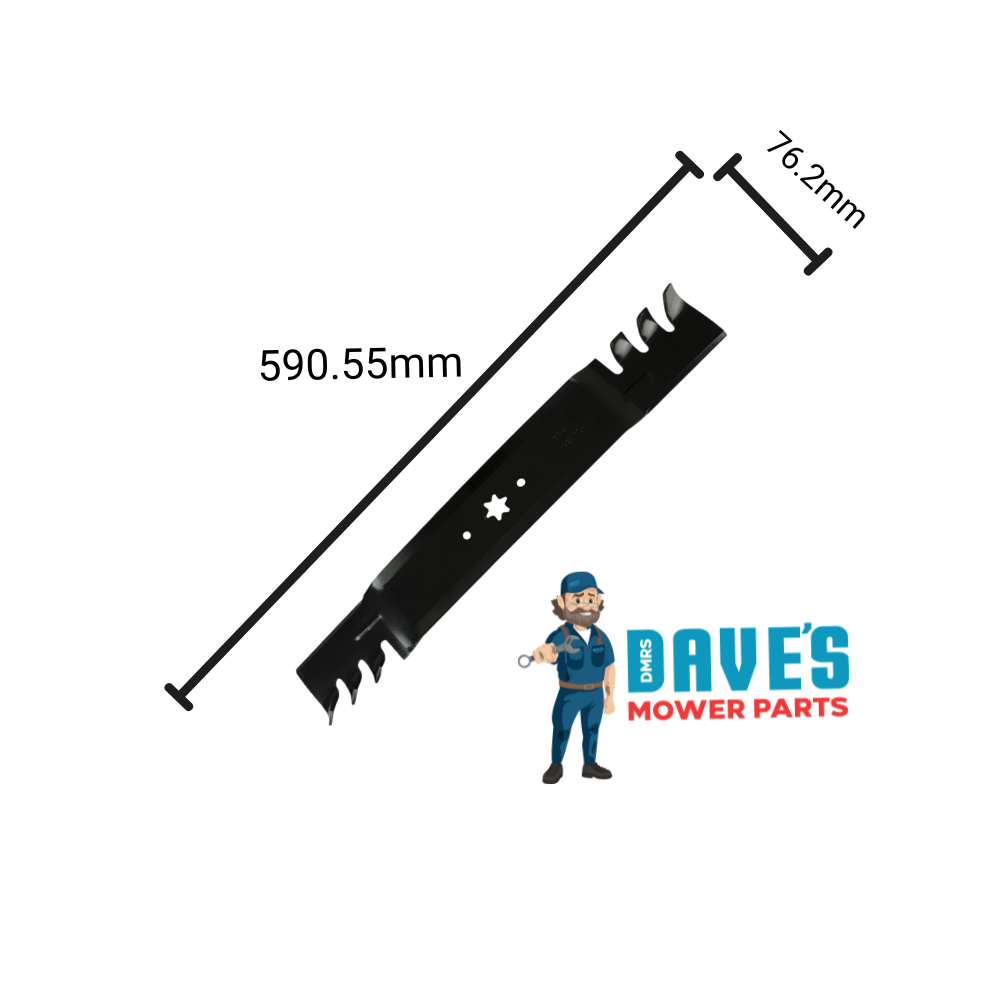 Cub Cadet Ride On Mower Gator Blade 46 Inch | DMP_BLR8479 replaces 742-04290