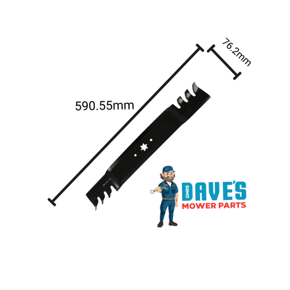 Cub Cadet Ride On Mower Gator Blade 46 Inch | DMP_BLR8479 replaces 742-04290
