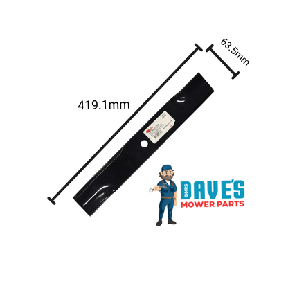 Hustler Ride On Mower Standard Blade 48 Inch | DMP_BLR7668 replaces 6010114