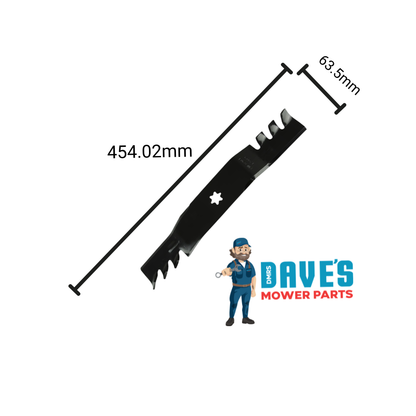 Cub Cadet Ride On Mower Gator Blade 50 Inch | DMP_BLR8172 replaces 742-04053A