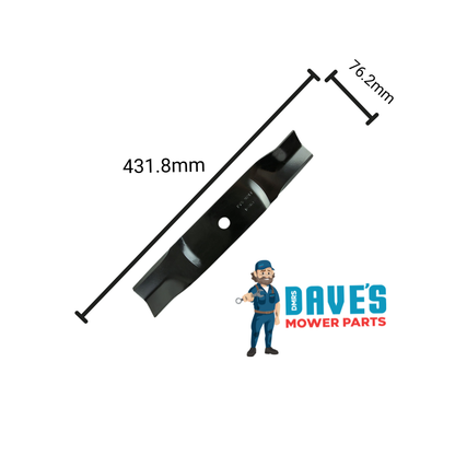 Cub Cadet Ride On Mower Standard Blade 48 Inch | DMP_BLR8407 replaces 942-04417