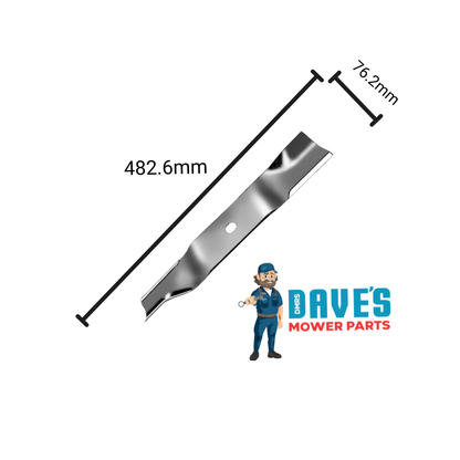 Cub Cadet Ride On Mower Standard Blade 54 Inch | DMP_BLR8461 replaces 942-04416