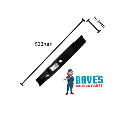 Cub Cadet Ride On Mower Standard Blade 60 Inch | DMP_BLR6908 replaces 942-04415