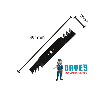 Cub Cadet Ride On Mower Gator Blade 38 Inch | DMP_BLR8174 replaces 942-0610