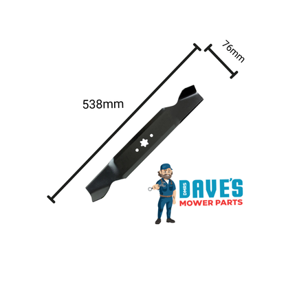 Cub Cadet Ride On Mower Standard Blade 42 Inch | DMP_BLR5586 replaces 942-04308