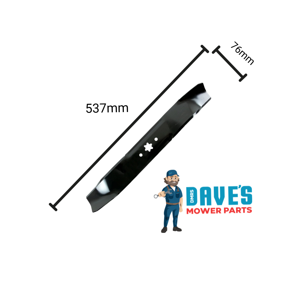 Cub Cadet Ride On Mower Mulching Blade 42 Inch | DMP_BLR5837 replaces 942-0616