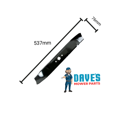Cub Cadet Ride On Mower Mulching Blade 42 Inch | DMP_BLR5837 replaces 942-0616