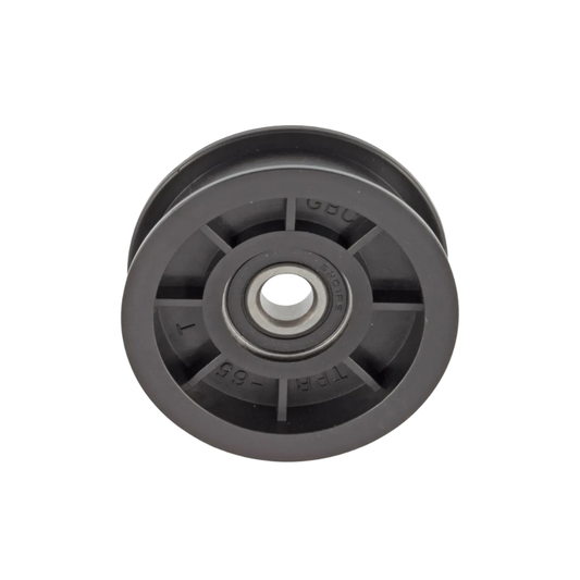 Flat Idler Pulley with Flange - Sealed Bearing - 12mm ID | DMP_PIFBB126598A replaces PIFBB126598A