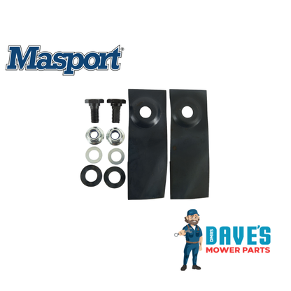 Masport Push Mower Swing Back Blades 18" | DMP_BNC5345 replaces 529594