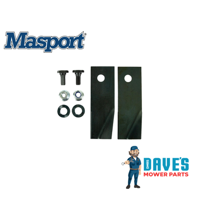 Masport Push Mower Swing Back Blades 19" | DMP_BNC8445 replaces 564669
