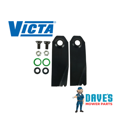 Victa Push Mower Swing Back Blades 18"| DMP_BNC6490 replaces CA09319S