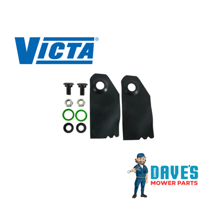 Victa Push Mower Swing Back Blades 18" | DMP_BNC5883 replaces CA09434S