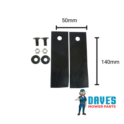MASPORT Contractor Push Mower Blades 21"| DMP_BRC5540 replaces 980555