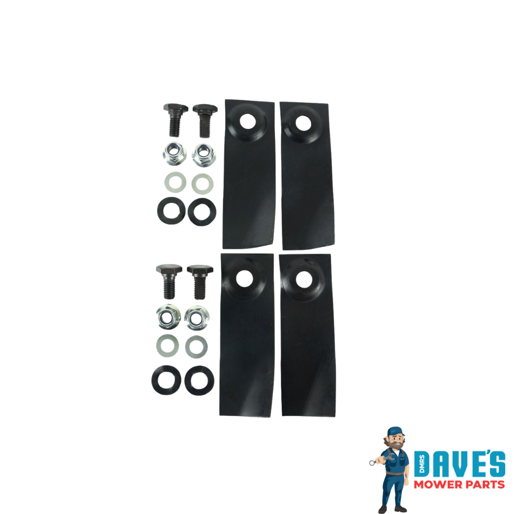 Masport Push Mower Swing Back Blades 19" x4 | DMP_BNC6503 replaces BNC6503
