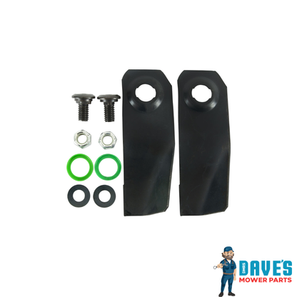 Flymo / Viking Push Mower Blades 19" | DMP_BNC5546 replaces BNC5546
