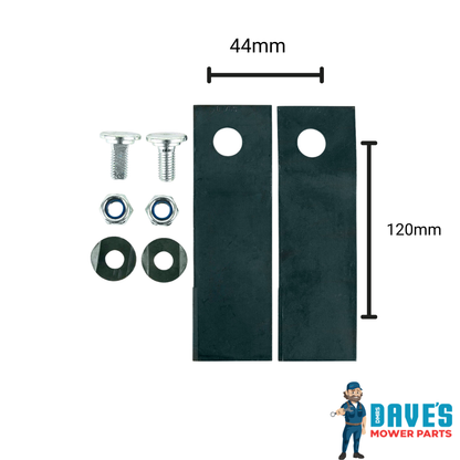 Honda Utility Push Mower Swing Back Blades 21" | DMP_BNC6488 replaces L1238-UTI-215