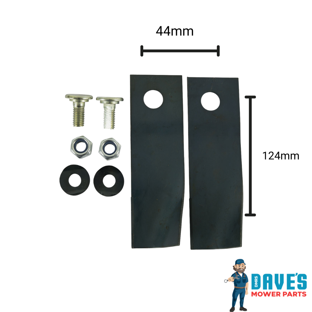 Honda HRU Push Mower Swing Back Blades 19" | DMP_BNC3620 replaces 06720-VA3-K00