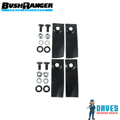 Bushranger Push Mower Swing Back Blades 19" x4 | DMP_BNC6503 replaces 783310