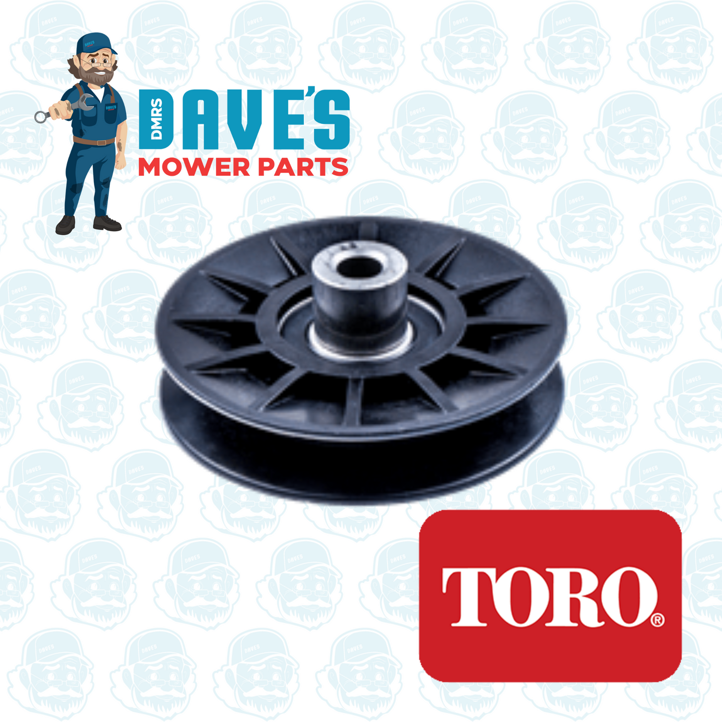 Transmission Flat Idler Pulley TORO Ride On Mowers